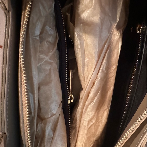 Suede Woven Tote Bag By ISADORA - Picture 5 of 6